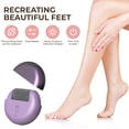 thumbnail image 1 of Portable Electric Foot Scrubber with 3 Intensity Levels & Interchangeable Heads, Ergonomic Design for All Foot Types, Effortless Dead Skin Removal, 1 of 11