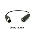thumbnail image 4 of DIN 5Pin to 6.35mm TRS Adapter Cable Extension Line for Musical Instrument, 4 of 6