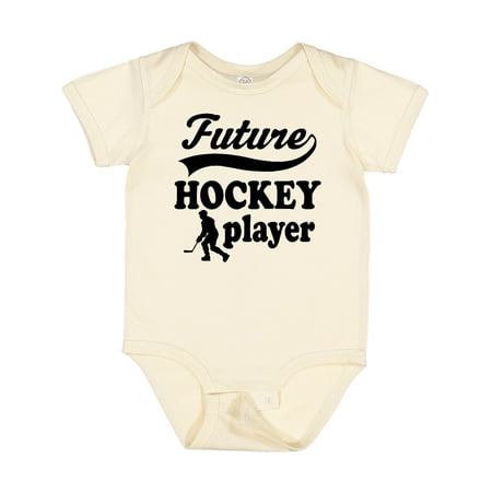 

Inktastic Future Hockey Player Baby Boy Gift Baby Boy Bodysuit