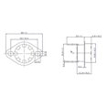 thumbnail image 4 of 5 Pcs KSD301 Switch Temperature Control Thermostat Thermal Switch 250V10A Normally Closed115, 4 of 4