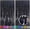 Black, variant on Pastel Tinsel Backdrop for Easter Decorations, Macaron Rainbow Foil Fringe Curtains 3.2 ft x 8.2 ft for Birthday Party Photo Booth Props Decoration, 2 Pack