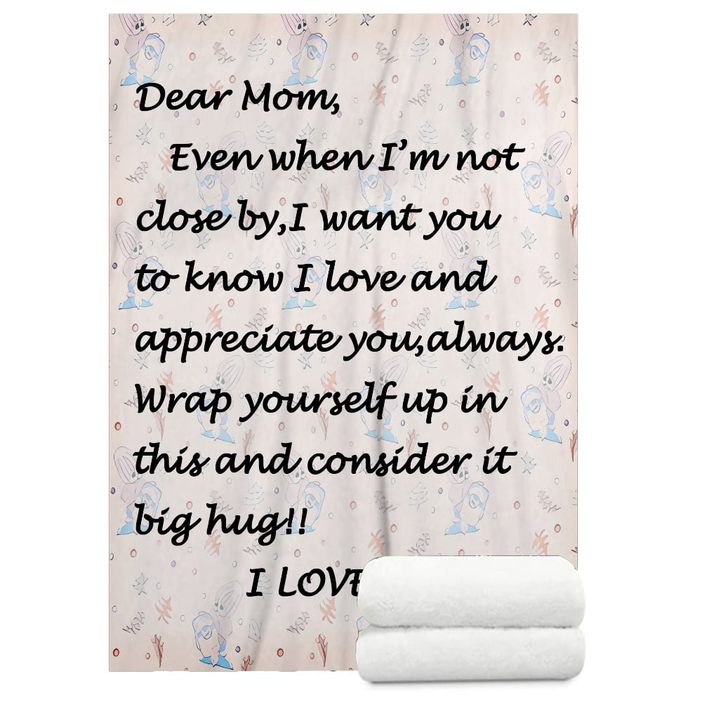 Gifts for Mom,Mom Gifts,Birthday Gifts for Mom,Mom Birthday Gifts,Mom Gift  from Daughter Son,Best Mom Gifts for Mother's Day/Christmas/Valentine's Day, Mom Blanket,32x48''(#284,32x48'')G 