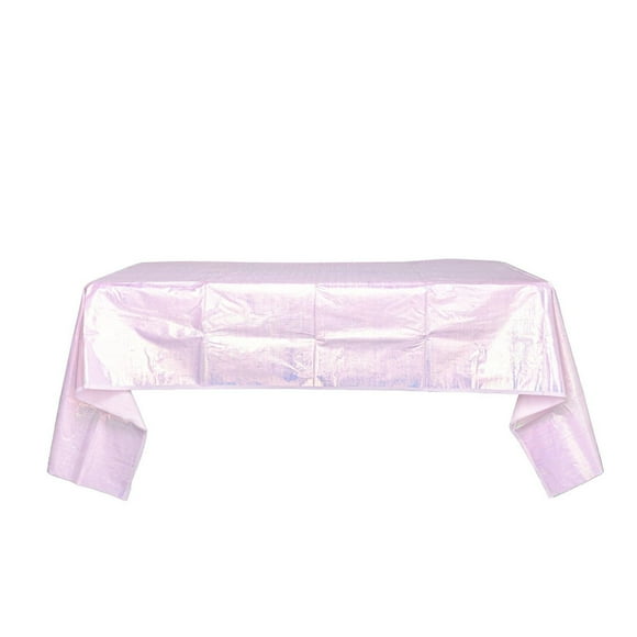 2 ply iridescent table cover, Pink table cover