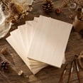 thumbnail image 4 of Unfinished Blank Wood Rectangular Board for DIY Crafts Paintable Natural Wood Plaque Smooth Sanded Surface 7.87 x 11.8 Inch for Festive Home Decor and Art Projects Display, 4 of 5