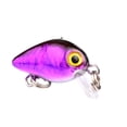 thumbnail image 1 of facefd Hard Crankbaits Lifelike Fishing Lures Swimbait Small Fat Simulation Saltwater Hooks Bait,Color 9, 1 of 8