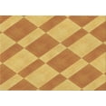 thumbnail image 1 of Ahgly Company Machine Washable Indoor Rectangle Transitional Neon Orange Area Rugs, 2' x 5', 1 of 7