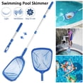 thumbnail image 2 of Muyoka Red para skimmer de piscina con poste telescópico de aluminio de 3 secciones de 17,5-35,5 pulgadas, red para hojas de piscina, rastrillo skimmer con malla fina Muyoka Hogar, 2 of 7