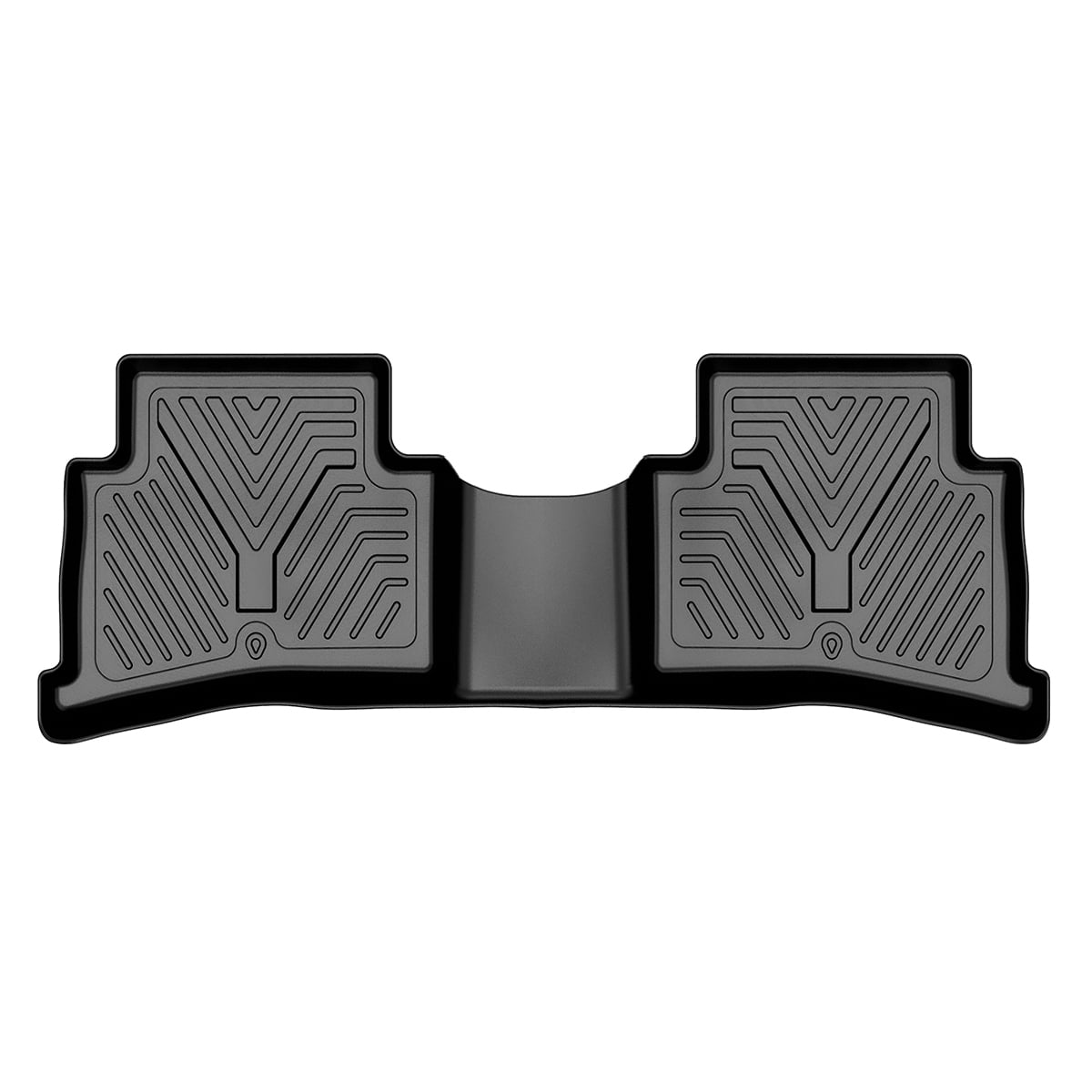 RVNI All Weather TPE Front And Rear Floor Mats Set for 2017-2022 Kia Sportage / 2019-2021 Hyundai Tucson 1st & 2nd Row