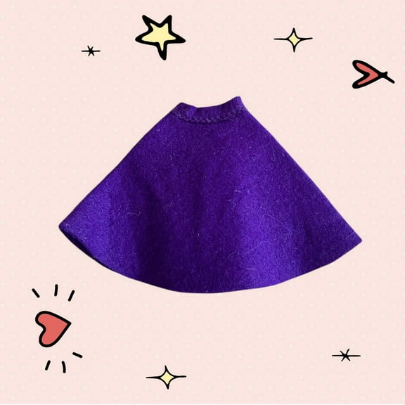 Lol Surprise doll OMG Bartz NEW Doll FUZZY Purple SKIRT Fleece Midi