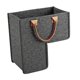 thumbnail image 2 of Cesta de escalera con asas, organizador de almacenamiento, moderna cesta de escalera plegable en forma de L para computadoras, ropa, decoración del, 2 of 8