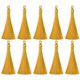 thumbnail image 1 of Marcapáginas Borlas - 20uds 3.66" Sedoso Suave Mini Borla con Lazos para Llavero Graduación Mano Hecho Bricolaje Artesanía Accesorio, Trigo Unique Bargains borlas artesanales, 1 of 5