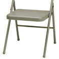 thumbnail image 3 of MECO Sudden Comfort All Steel Folding Chair Set, Chicory Lace (Set of 4), 3 of 3