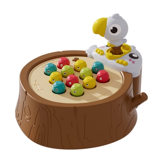 Jouet de Jeu Magnétique à Attraper,Jouet Interactif d'Alimentation,Jouet d'Ajustement de la Vitesse Musicale,Jouet d'Entraînement des Habiletés Éducatives,Jouet Interactif Parent-Enfant,Jouet Sécuritaire pour Tout-Petit,Jouet d'Activité d'Entraînement à la Concentration