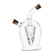 thumbnail image 5 of Dispensador de aceite de oliva y vinagre, dispensador de salsa de soja transparente para utensilios de cocina. Estilo B, 5 of 9