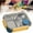 B, variant on Goowood Stainless Steel Lunch Box with Tableware - Leakproof Portable Bento Box for Adults - Multi-Compartment Food Container for Work and Travel