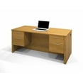 thumbnail image 1 of Bestar Embassy Executive Desk with Dual Half Peds, 1 of 1