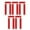 Style D, variant on FVDPWYE 5 Sets Blank Couplet Paper Decorative Chunlian for Restaurant New Year Store Style B