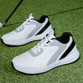 thumbnail image 2 of YOURDIARY Mens Waterproof Golf Shoes - Spikeless Traction, Breathable & Lightweight for All-Day Comfort, 2 of 7