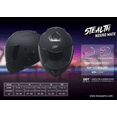 thumbnail image 2 of Casco de Moto Abatible Malubero Negro Mate Talla M Malu1429, 2 of 3