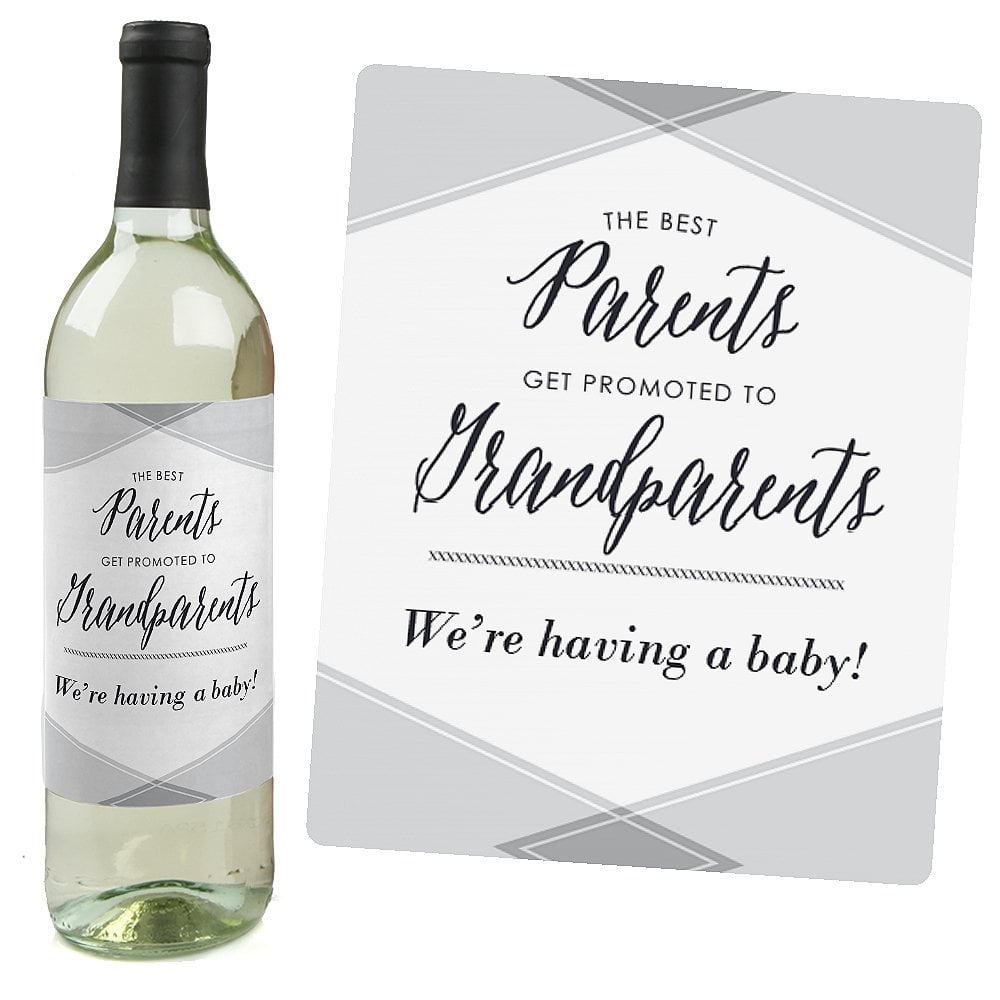 Custom wine labels pregnancy