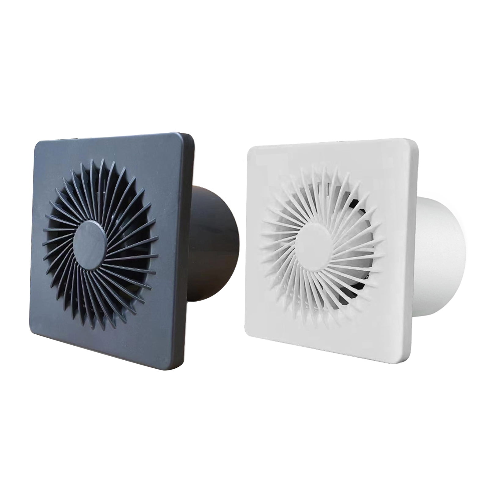 RUISINERY 12V Extractor Fan High Speed Air Vent Window Wall Fan Quiet Ventilation for Humidity Control in Kitchen Chicken House WC