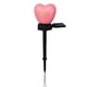 thumbnail image 3 of Garden Courtyard IPX5 impermeable Estaca solar Luz Luz Al Aire Libre Césped Romántico En forma de corazón LED Lámpara Decoración Iluminación Suministros Rosa Inevent HA011208-02, 3 of 7