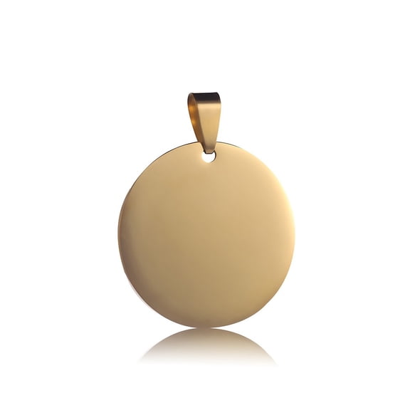 Meggemo Stainless Steel Pet ID Tag Custom Engraved Nameplate for Dogs Cats Anti Lost Identification Tag Personalized Pet Accessory