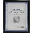 Mainstays Thin Rounded 8.5x11 Black Document Picture Frame