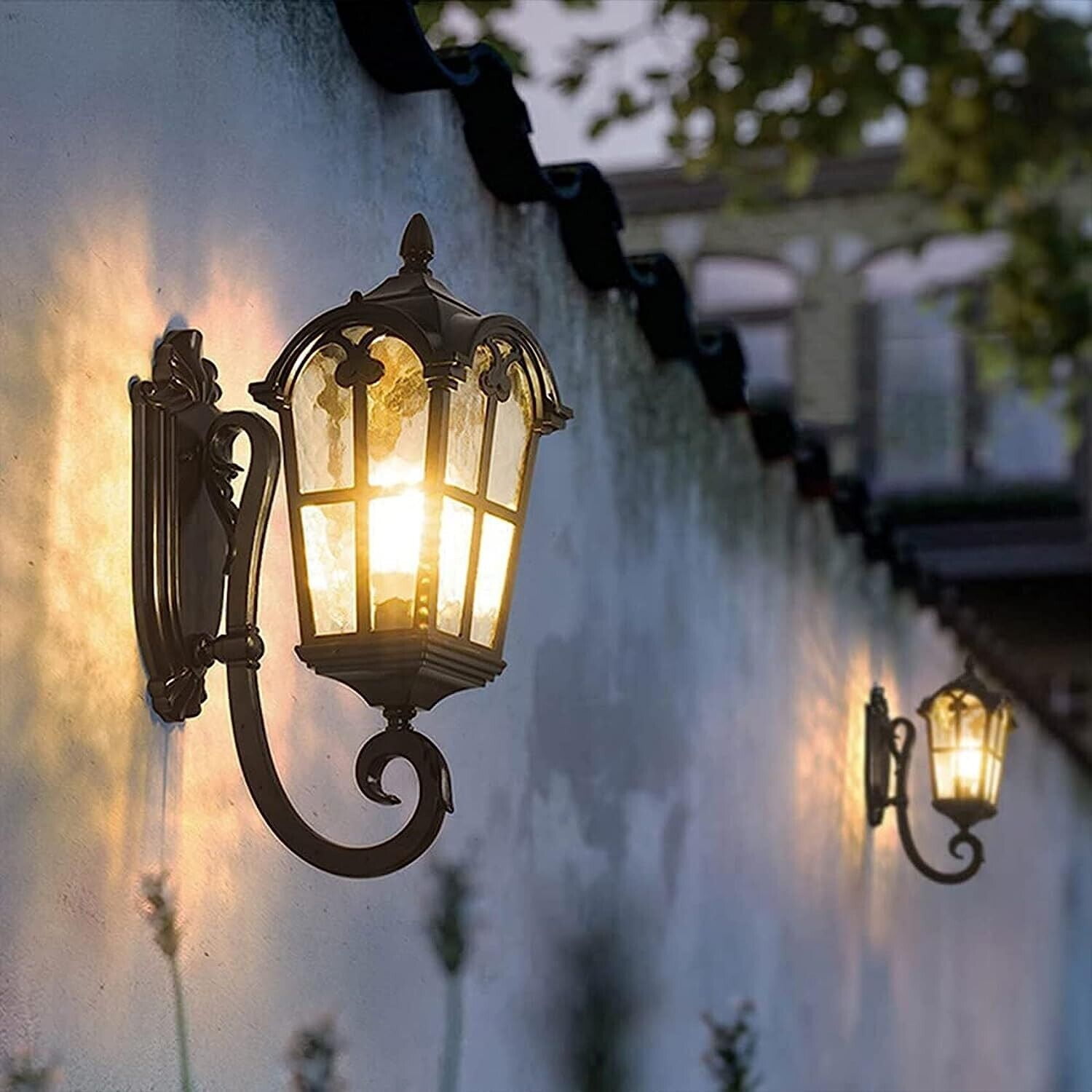 Outdoor Wall Light Fixture Exterior Wall Lantern for Front Porch Garage Patio