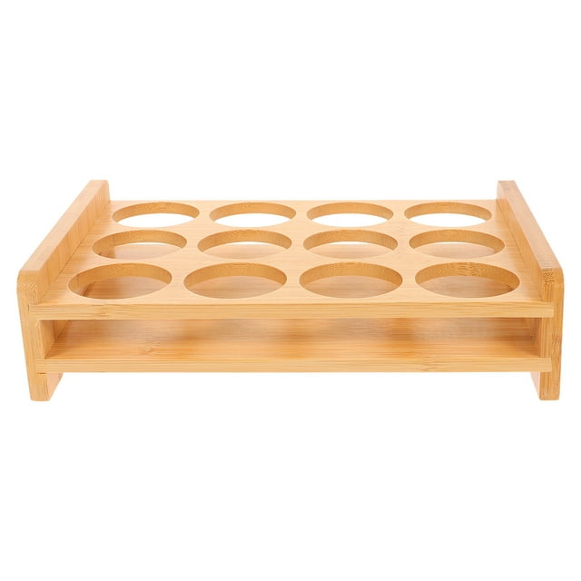 GOOHOCHY Estante para vasos de chupito y soporte para vasos de chupito con vitrina y estante para organizar vasos de chupito.