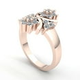 thumbnail image 2 of 2ct Round Cut Diamond Ladies Bridal Cluster Flower Anniversary Engagement Ring Solid 10K Rose, White or Yellow Gold GH SI1, 2 of 3