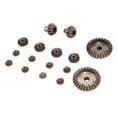 thumbnail image 3 of Upgrade Metal Gear 30T 16T 10T Differential Driving Gears for 144001 12428 12429 12423 12429 RC Car, 3 of 5