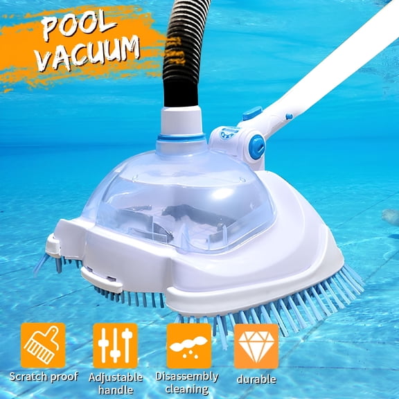 ACDANC Pool Vacuum Cleaner with Brush for Above Ground Pools,Spas,Ponds,and Inground Pools