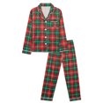 thumbnail image 2 of NIPAXO Family Matching Christmas Pajamas Set Long Sleeve Button-Down Holiday Sleepwear Classic Tartan Plaid Lounge Set for Dad Mom Kids, 2 of 10