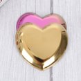 thumbnail image 3 of bandejas de acero inoxidable con forma de corazón para guardar joyas, anillos, collares y accesorios., 3 of 6
