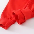 thumbnail image 5 of BRGZLK 2pc Boys Sweatpants Cotton Youth Kids Soft Cold-proof Pocket Drawstring Elastic Bottom Joggers Casual Pants Red 5-6 Years, 5 of 5