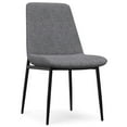 thumbnail image 6 of Simpli Home Savannah Dining Chair (Set of 2) in Grey Linen Look Fabric, 6 of 7