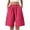 404Red1823, variant on CAIVO Women Utility Shorts For High Waist Shorts With Minimalist Design Summer Casual Wear For Everyday Style Breathable Outdoor Work Solid Color Bottoms