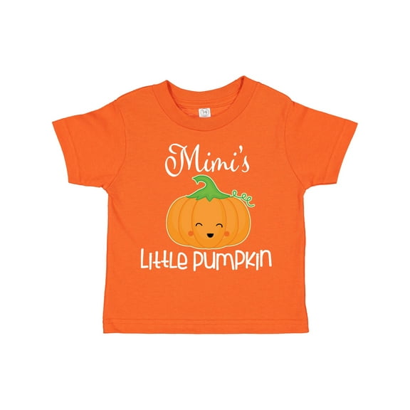 Inktastic Mimi Little Pumpkin Grandkids Boys or Girls Toddler T-Shirt