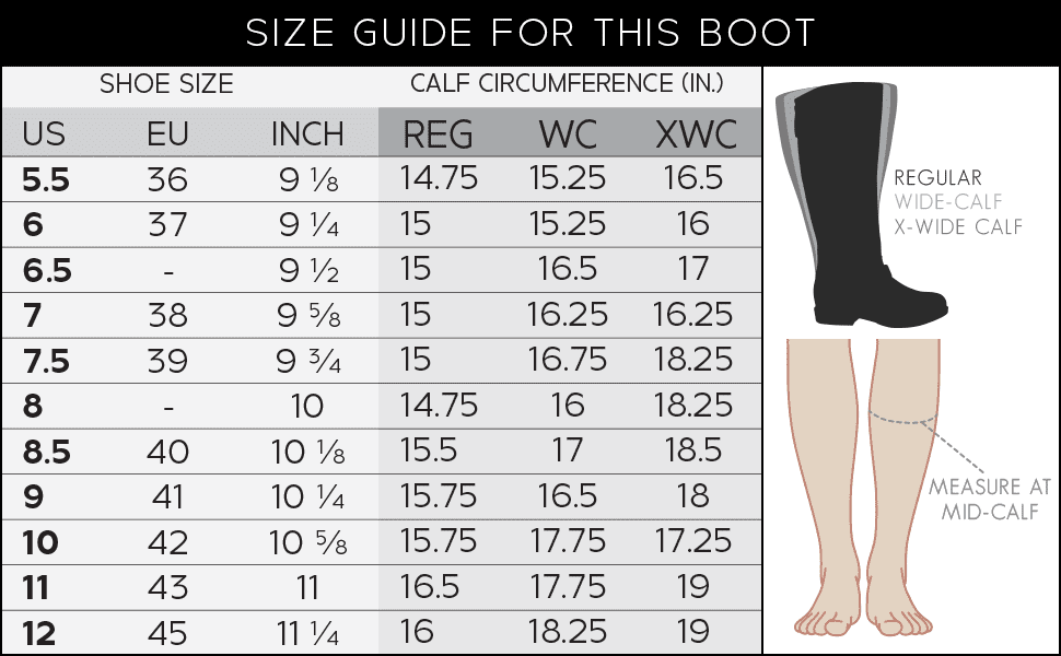 Womens Extra Wide Calf Knee-high Ruffle Boot