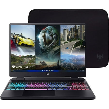 acer Predator Helios 2023 Gaming Laptop 16" WUXGA 165Hz 16-Core Intel i7-13700HX 16GB DDR5 512GB SSD GeForce RTX 4050 6GB GDDR6 Thunderbolt 4 Wi-Fi 6 RGB Backlit Keyboard Win10 Pro w/ONT 32GB USB