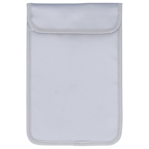 Pochette ignifuge 27 x 17,5 cm, sac de sécurité étanche et portable pour documents A5 avec double fermeture éclair