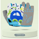thumbnail image 3 of Guantes de montar para niños, antideslizantes, transpirables, de medio dedo, para deportes, con protección para manos con absorción de impactos para bicicleta, guantes de equilibrio con dibujos, 3 of 4