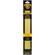 Lion Brand Double Point Knitting Needles, 8", 5-Pack, Size 8, Yellow