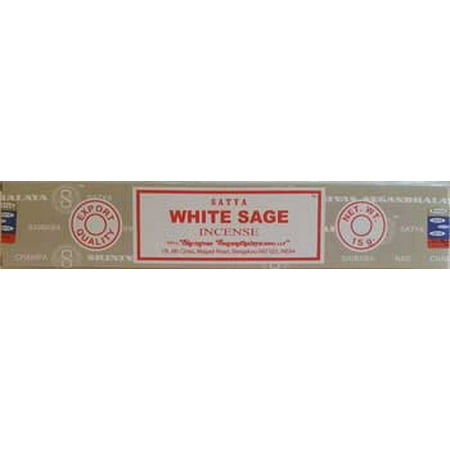 Satya Home Fragrance Incense White Sage Meditation Prayer Sticks