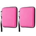 thumbnail image 4 of Estuche rígido de EVA para almacenamiento, bolsa portátil, funda protectora con cordones para 2DSPink, 2 uds., 4 of 14