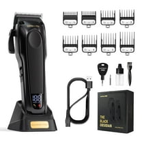SUPRENT Professional Electric Hair Clippers Cordless for Men, Rechargeable Barber Clippers Hair Cutting Kit