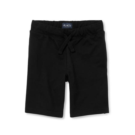 Hooded Terry Shorts - The Children's Place Pull On French Terry Shorts