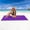 Purple, variant on Honeeladyy Large Beach Blanket Portable Waterproof Sandproof Lightweight Compact Sand Free Beach Mat for Beach Festival Travel Parent-child Camping Outdoor Hiking Picnic Blanket, 39.37" x 55.12"