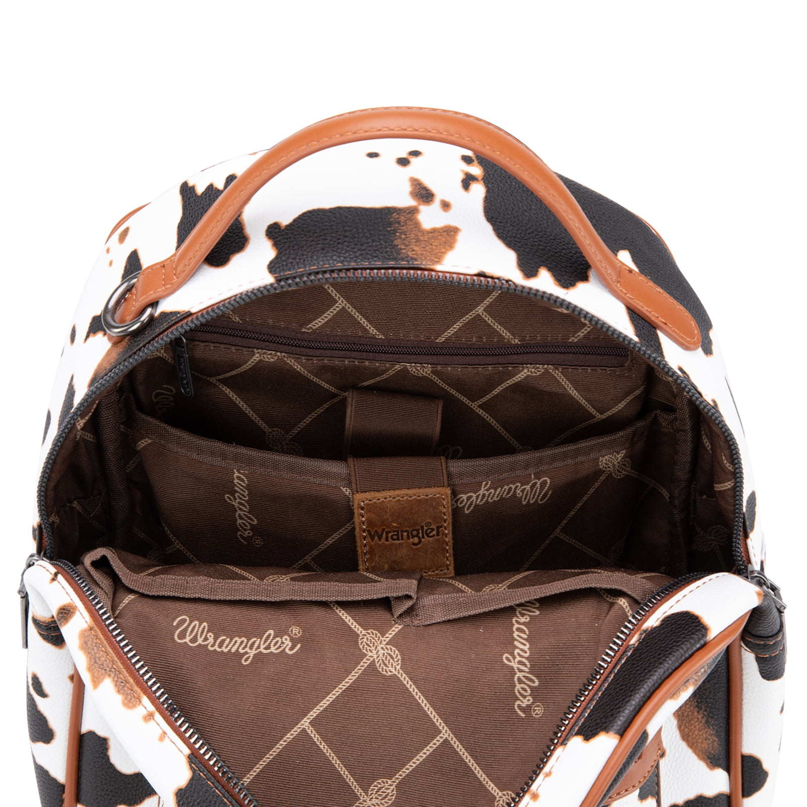 Montana West Wrangler Mini Backpack Cute Cow Print Backpack Purse for Women